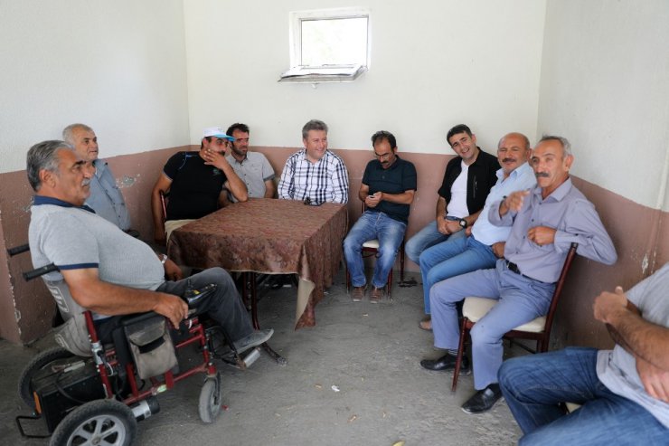 Başkan Palancıoğlu kırsal mahalleleri ziyaret etti
