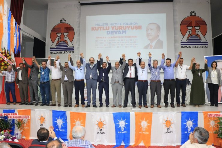 Özdemir, AK Parti Havza İlçe Başkanı seçildi