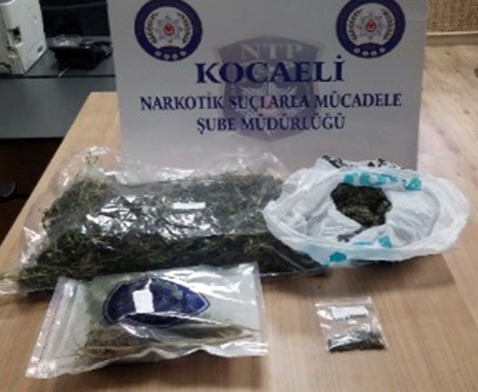 Kocaeli’de bir haftada 12 kilo uyuşturucu yakalandı