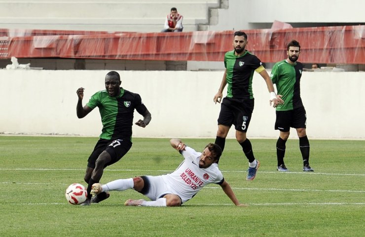 TFF 1. Lig: Ümraniyespor: 4 - Denizlispor: 2