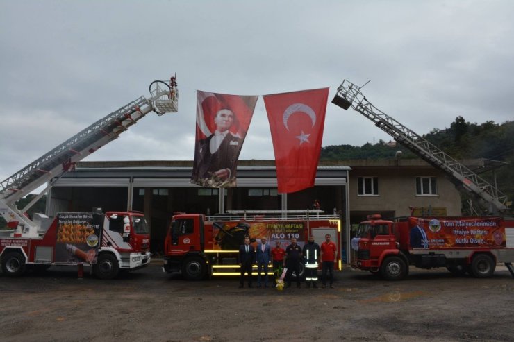 Görele’de İtfaiye Haftası etkinlikleri