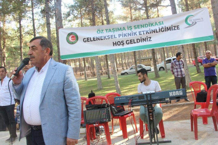 Öz Taşıma İş Gaziantep’teki üyeleriyle piknikte buluştu