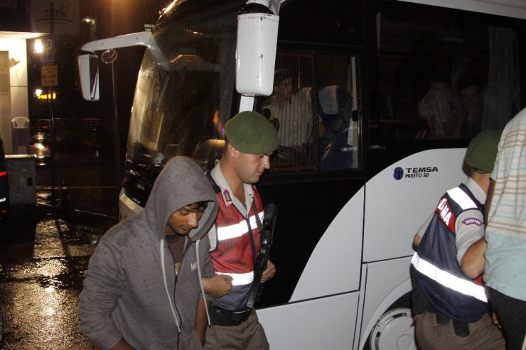 Çankırı’da yabancı uyruklu 80 kişi yakalandı