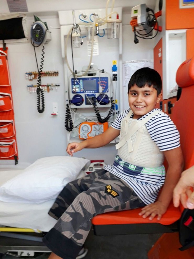 İstanbul’dan gelen 6 yaşındaki çocuk Denizli’de kalp ameliyatı oldu