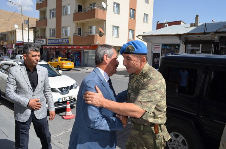 Yeni Tugay komutanından başkan Necati Gürsoy’a ziyaret