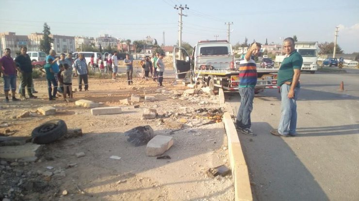 Antalya’da kaza: 1 ölü, 2 yaralı