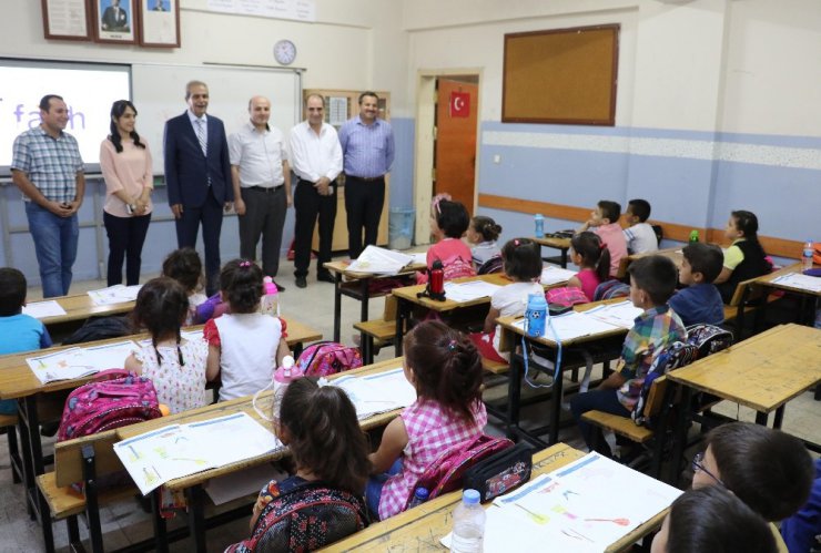 Demirkol, Süleyman Şah İlkokulu öğrencilerleriyle buluştu