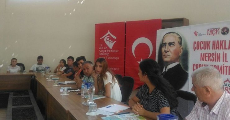 Mersin Çocuk Hakları Komitesi toplandı