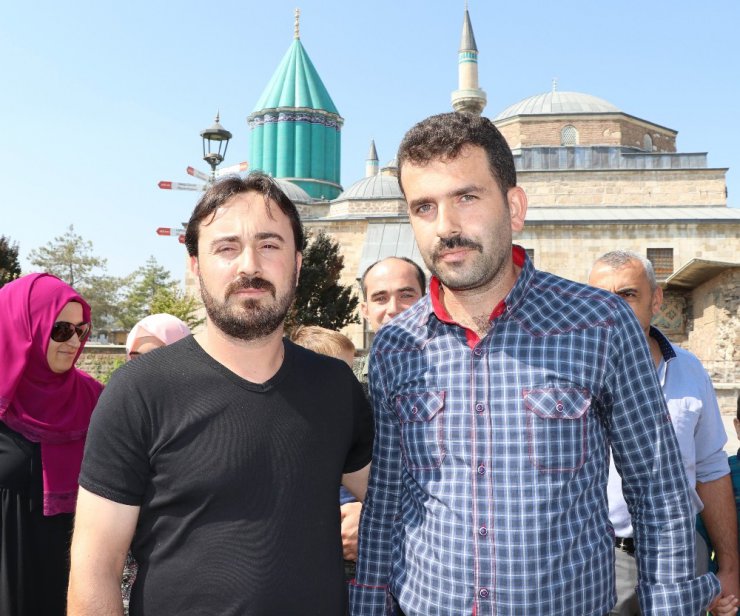 Zonguldaklı madenciler Mevlana Müzesini gezdi