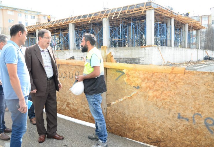 Palandöken Belediyesini ikinci kültür merkezi mimarisiyle ve ihtişamıyla göz kamaştırıyor