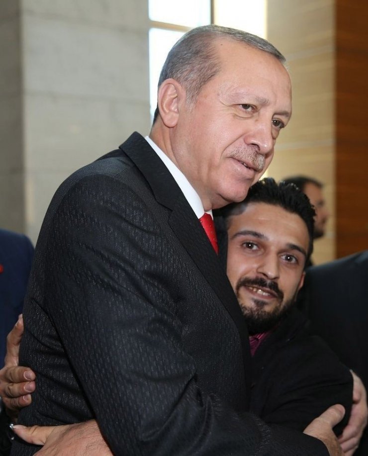 Engelli gencin Cumhurbaşkanı Erdoğan’la görüşme hayali gerçekleşti