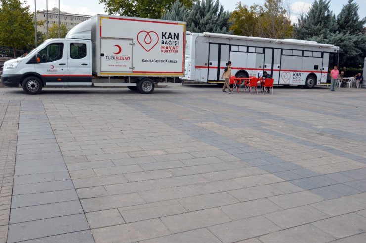 Kızılay Kan Bağış Aracı Kırıkkale’de