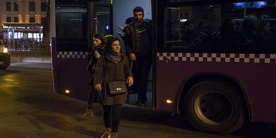 İETT’nin kadın yolcular için gece düzenlemesi başladı