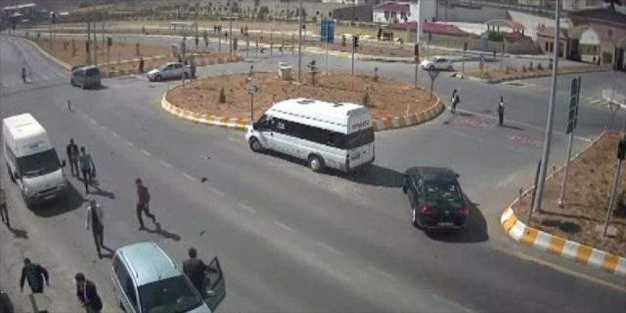 Bitlis’te trafik kazaları MOBESE’de