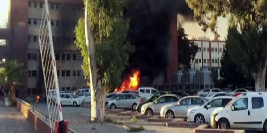 Adana’da Valilik otoparkında patlama Çok sayıda yaralı var