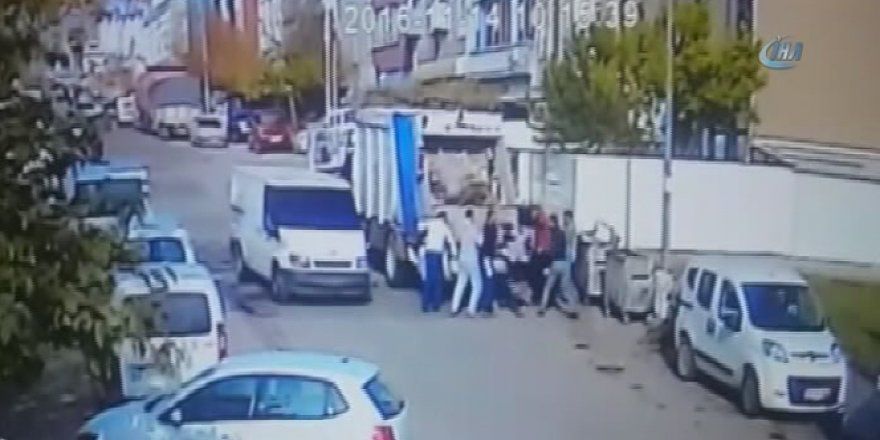 Şehir eşkıyalarının dehşeti güvenlik kamerasında