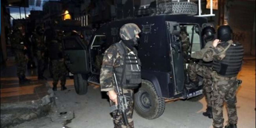 Gaziantep’te terör operasyonunda 16 gözaltı