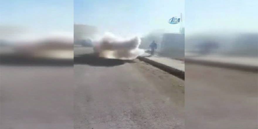 İntihar saldırısı sonrası yaşanan panik kamerada