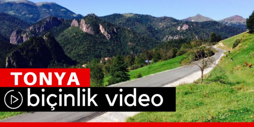 Tonya Biçinlik Köyü Video