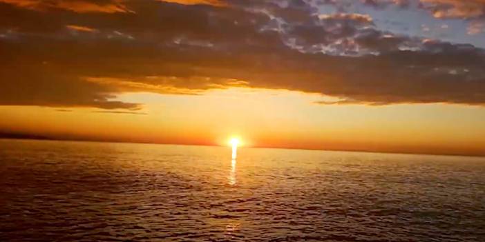 Of Sahilinden Güneşin Batışı